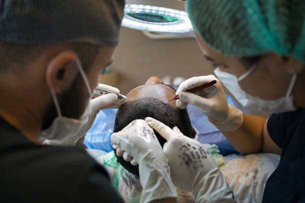 Hair transplant clinic through the decades